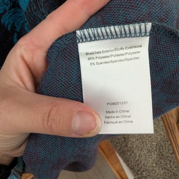 Modcloth‎ Thoughtful And Sweet A-Line Blue Feather Dress Size XL - Picture 4 of 7